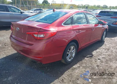 2016 Hyundai Sonata Se z USA, uszkodzony, nr VIN 5NPE24AF1GH407638